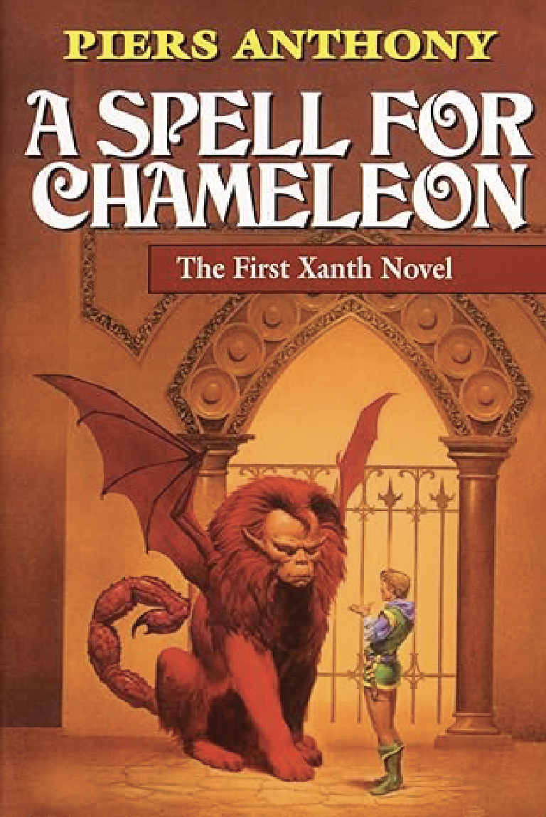 Book Cover: A Spell for Chameleon by Piers Anthony